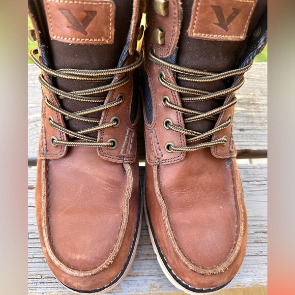 Men’s leather waterproof casual boots - Picture 3 of 10